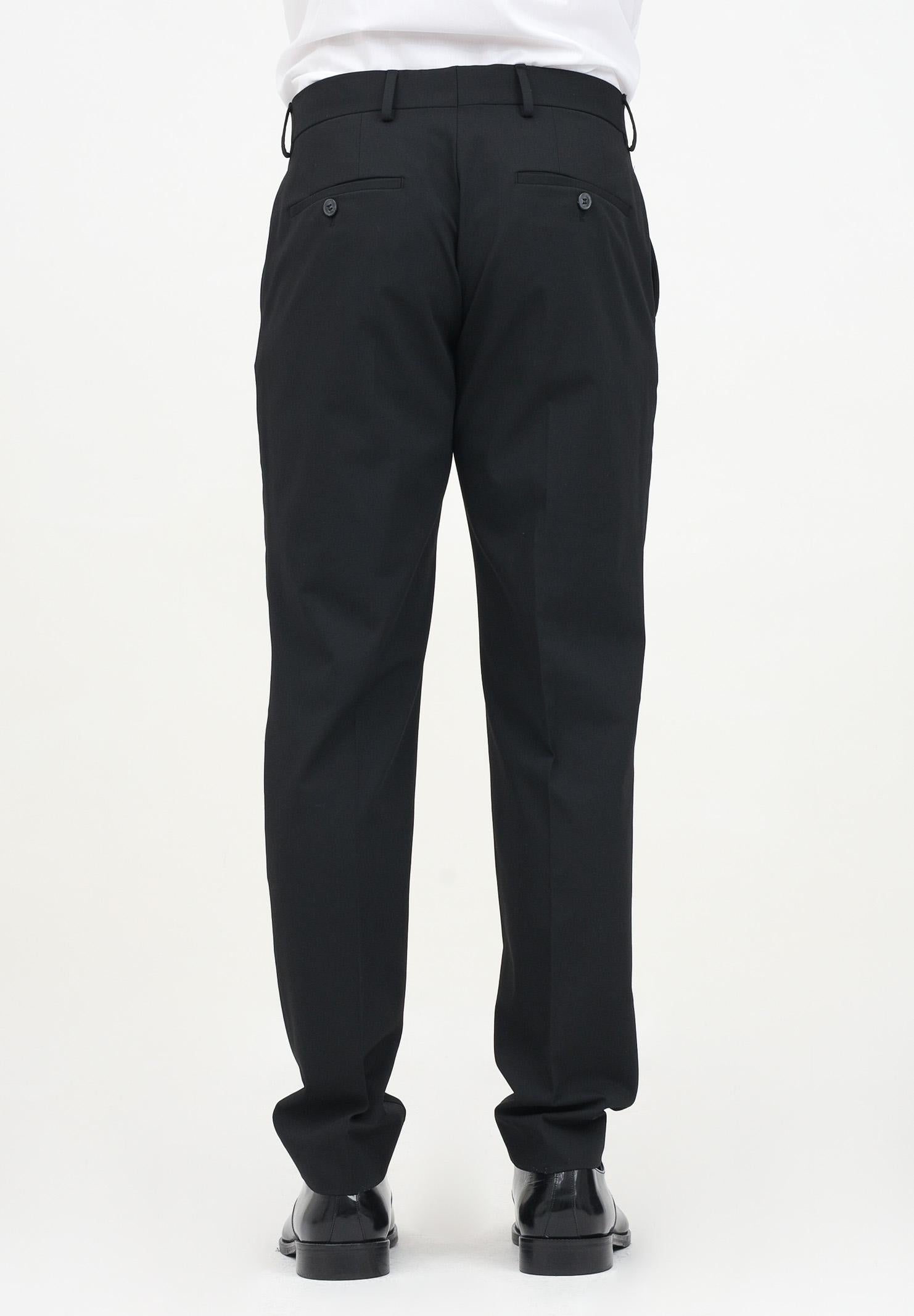 SELECTED HOMME Pantaloni eleganti neri da uomo 16087825 BL SELECTED HOMME 
