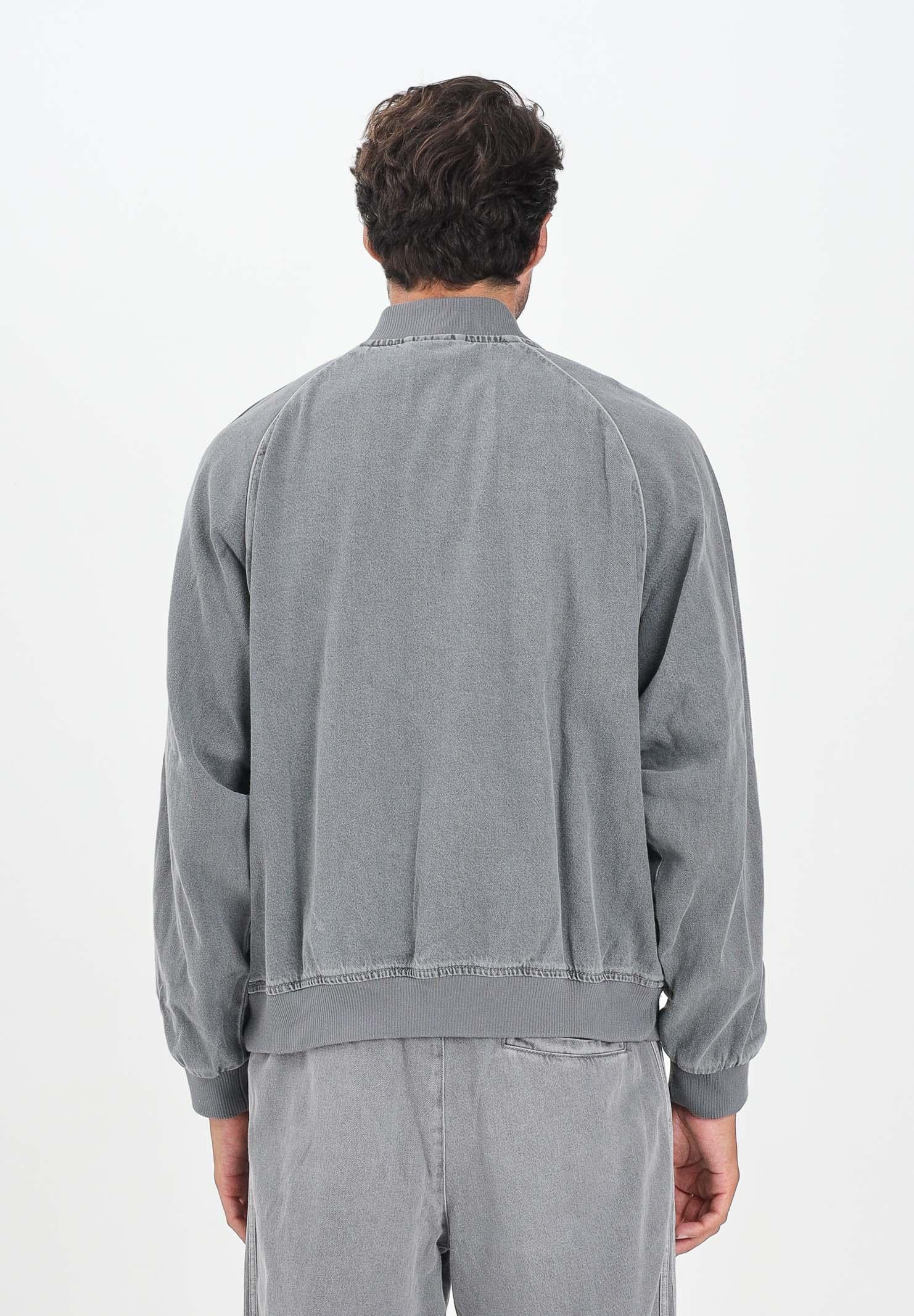 ADIDAS ORIGINALS Giacca SST Adicolor Loose in denim grigio da uomo JW5915 . ADIDAS ORIGINALS 