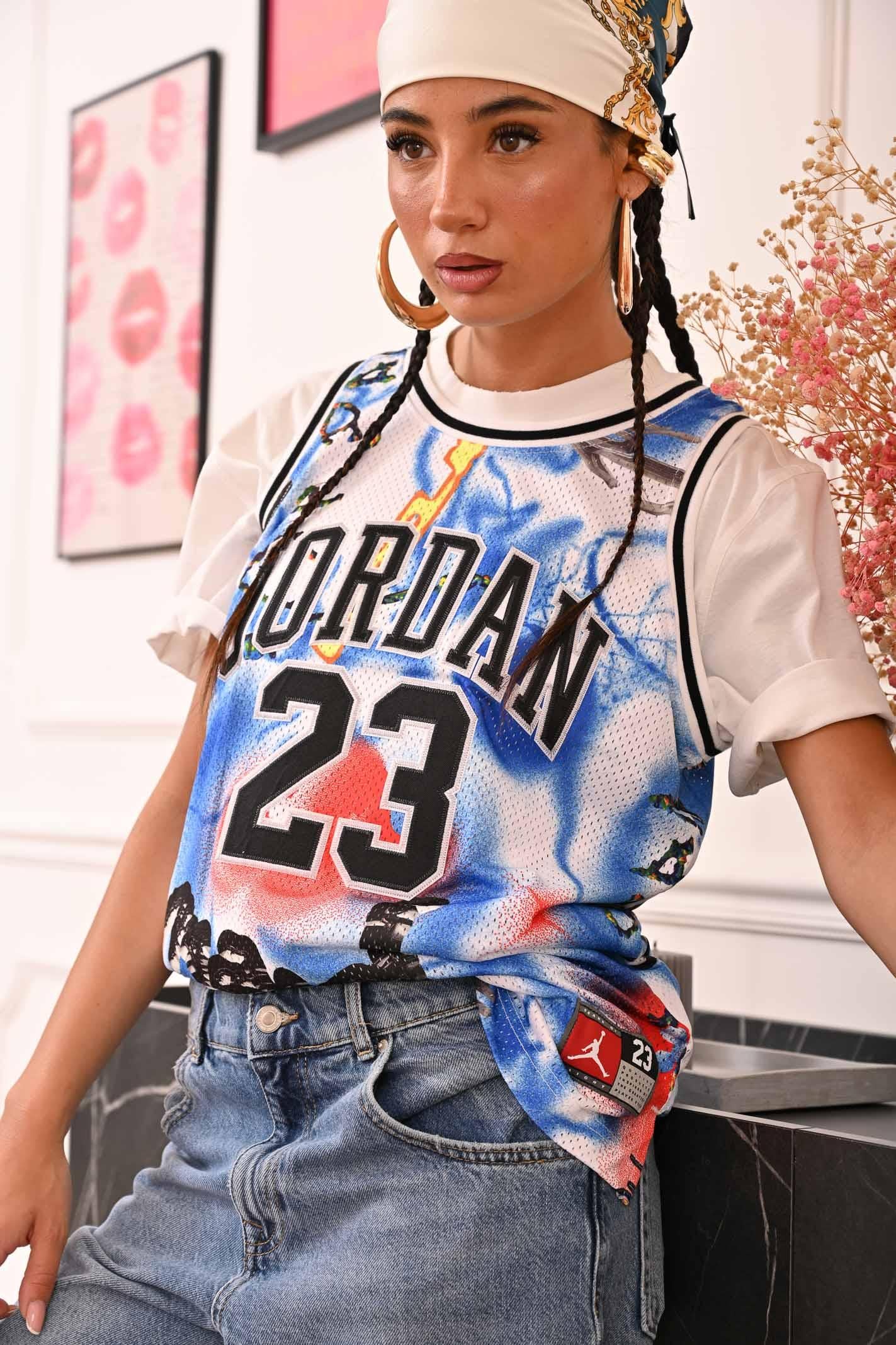 JORDAN Canotta JORDAN 23 multicolore da bambino 95C655 BB6 JORDAN 