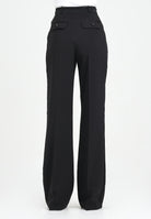 ELISABETTA FRANCHI Pantalone elegante nero da donna con dettagli smoking PA12656E2 110 ELISABETTA FRANCHI 
