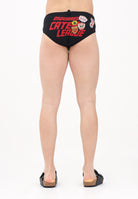 DSQUARED2 Slip mare nero da uomo con maxi stampa D7B456070 001 DSQUARED2 