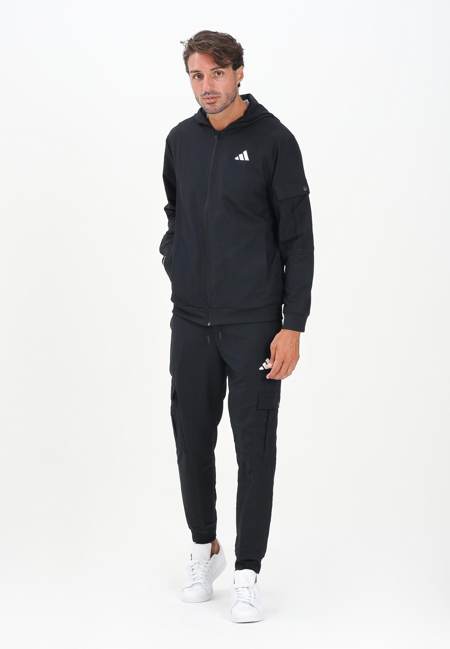 ADIDAS PERFORMANCE Tuta Cargo nera da uomo JL8603 . ADIDAS PERFORMANCE 