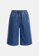 ADIDAS ORIGINALS Shorts in denim medio per bambino e bambina KE2969 . ADIDAS ORIGINALS 