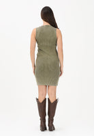 DIESEL Abito corto Dameryn verde militare per donna, ragazze e bambine J02631KYA0D K511 DIESEL 
