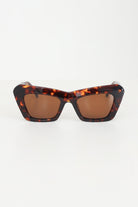 CRISTIAN LEROY Occhiali da sole marroni da donna con montatura squadrata in acetato tartarugato 700193 03 CRISTIAN LEROY 