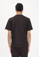 LACOSTE T-shirt a manica corta marrone per uomo e donna con logo TH7318 3LA LACOSTE 