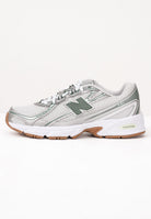 NEW BALANCE Sneakers 740 BUNGEE bianca e verde per uomo e donna GR740SF . NEW BALANCE 