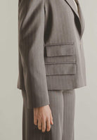 SANTAS Giacca OMBRE grigia da donna PV2619 GR SANTAS 