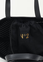 N21 Shopper nera da donna in tessuto spalmato traforato N2104SN0422 0N900 N21 