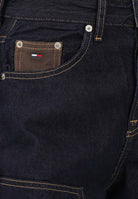TOMMY JEANS Jeans in denim scuro da donna dal taglio wide leg DW0DW22550 1BK TOMMY JEANS 