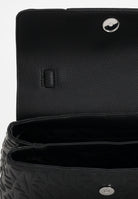 ARMANI EXCHANGE Borsa a mano nera da donna con logo all-over XW001223AF15774 UC001 ARMANI EXCHANGE 