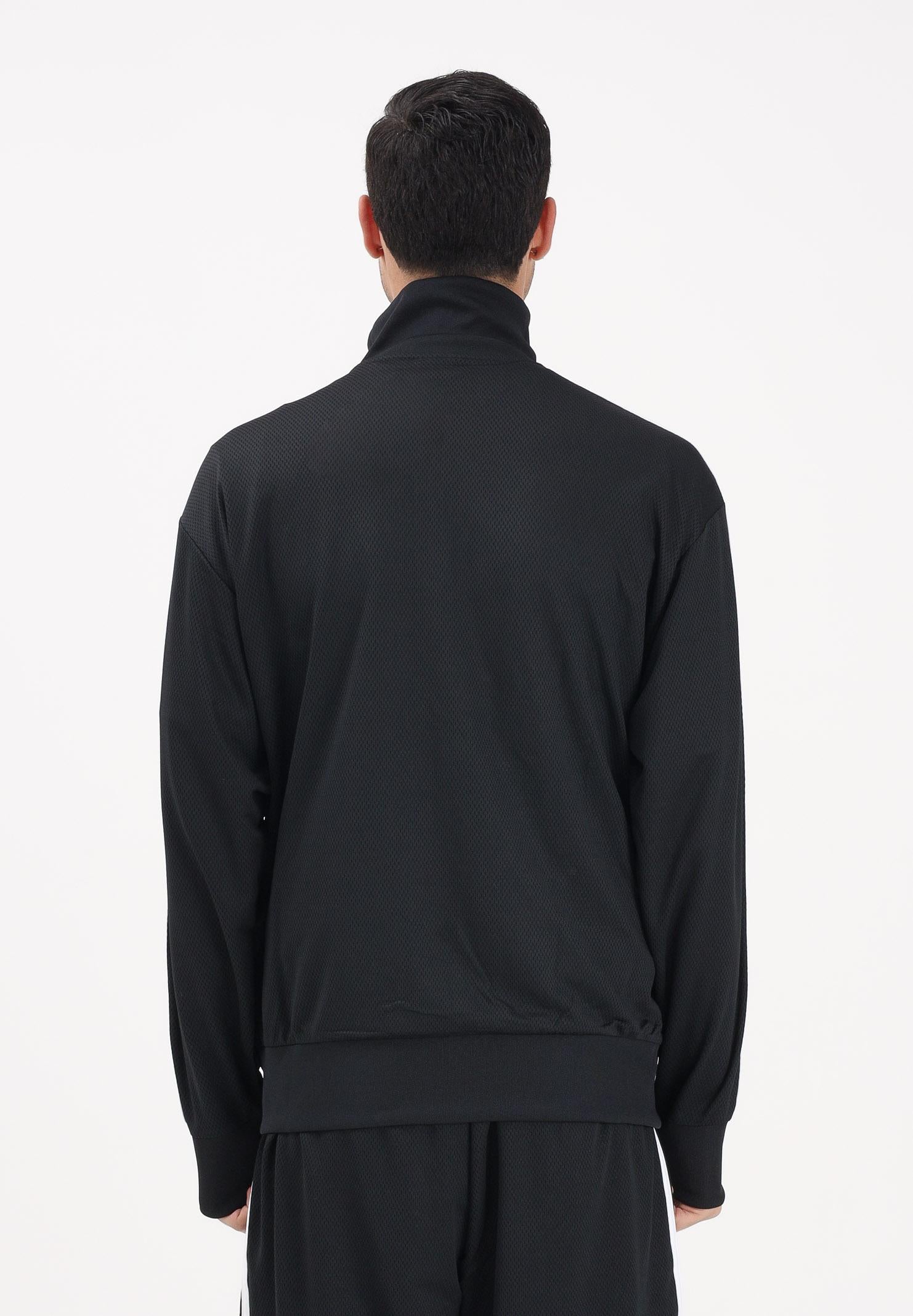 ADIDAS ORIGINALS Felpa con zip Firebird Adicolor Mesh nera da uomo KE0782 . ADIDAS ORIGINALS 