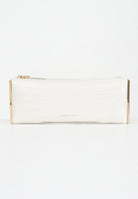 ELISABETTA FRANCHI Pochette bianco latte da donna con stampa cocco BS52A56E2 DZ9 ELISABETTA FRANCHI 