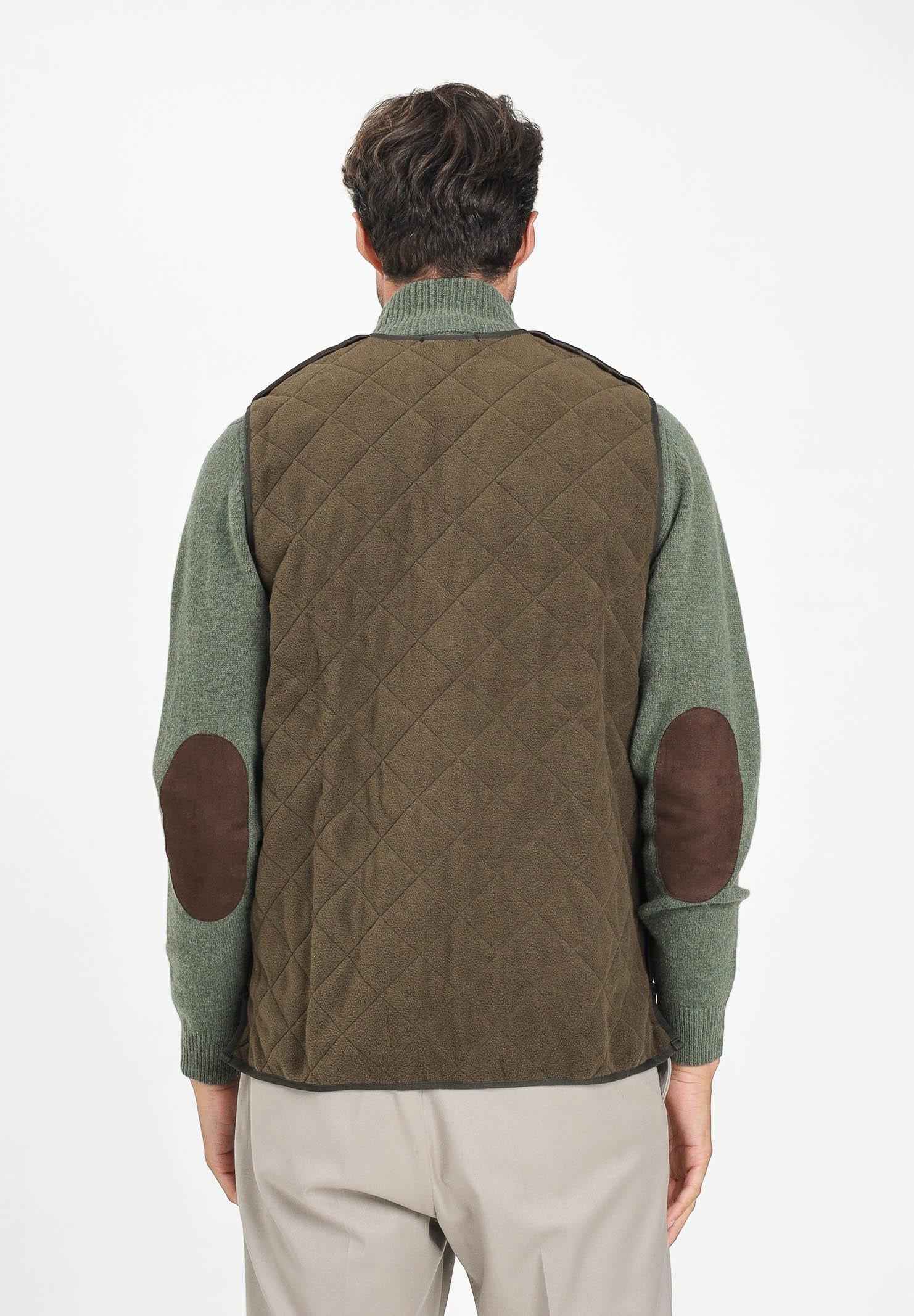BARBOUR Smanicato Polarquilt verde da uomo da abbinare alla giacca Ashby 252MMLI0002 OL91 BARBOUR 