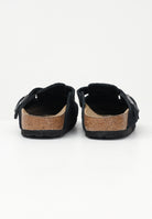 Ciabatte Boston nere per uomo e donna 1027067 . BIRKENSTOCK 