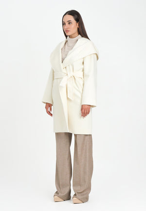 MAX MARA Cappotto NEWMANG panna da donna 2526016061600 001 MAX MARA 
