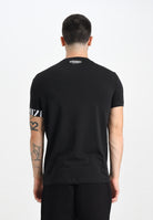 DSQUARED2 T-shirt a manica corta nera da uomo con logo sulla manica D9M3S5980 010 DSQUARED2 