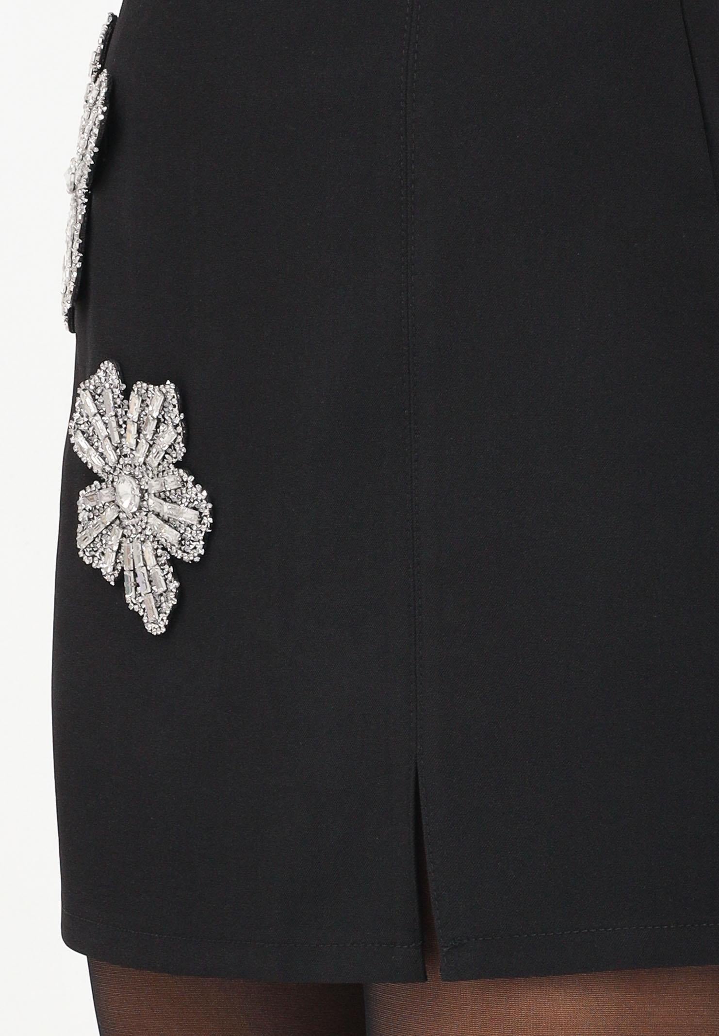 TPN Gonna corta Arlee nera da donna ARLEE012W5 D6 TPN 