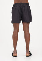 DSQUARED2 Shorts mare nero da uomo con maxi stampa logo D7B626710 001 DSQUARED2 