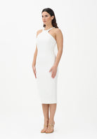 ELISABETTA FRANCHI Abito midi avorio da donna AB91761E2 360 ELISABETTA FRANCHI 