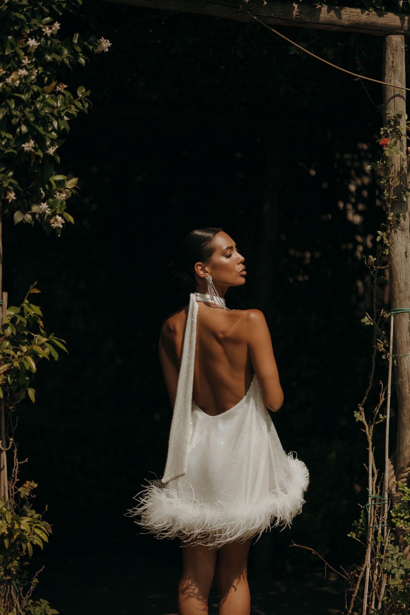 SANTAS Abito corto CUPCAKES bianco da donna PV25016 BIANCO SANTAS 