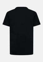 T-shirt a manica corta nera per bambino e bambina con stampa Jordan 95D254 023 JORDAN 