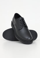 Scarpe stringate nere da uomo HM0HM01574BEH BEH CALVIN KLEIN JEANS 