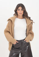 PINKO Cardigan corto beige da donna 105637A2TQ C65 PINKO 