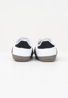 ADIDAS ORIGINALS Scarpe da culla Samba bianche e nere da neonato JI2758 . ADIDAS ORIGINALS 