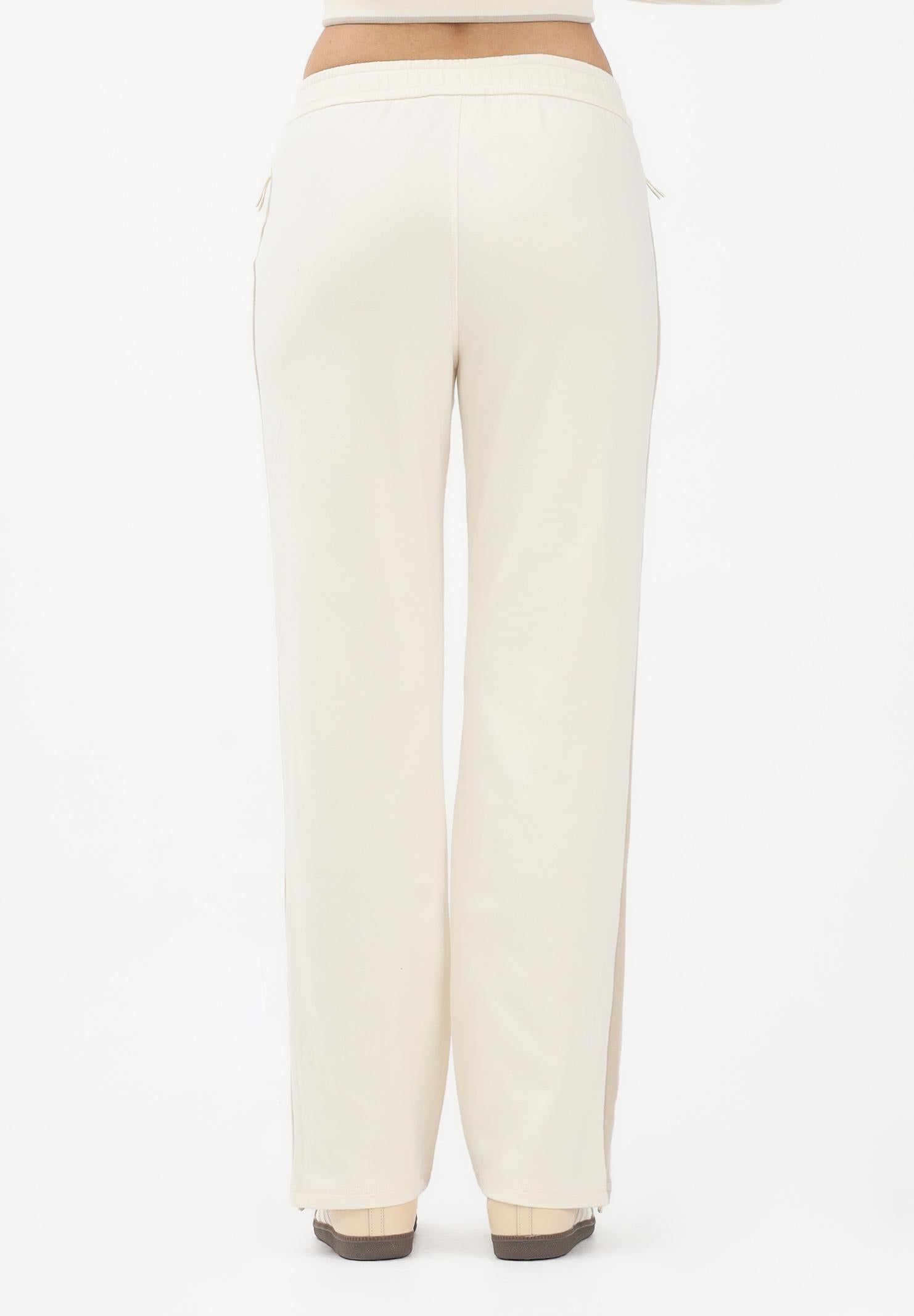 CALVIN KLEIN JEANS Pantalone sportivo beige da donna con logo LV047E225GYAC . CALVIN KLEIN JEANS 