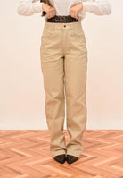 ADIDAS ORIGINALS Jeans Firebird Utility in denim beige da donna JX8760 . ADIDAS ORIGINALS 