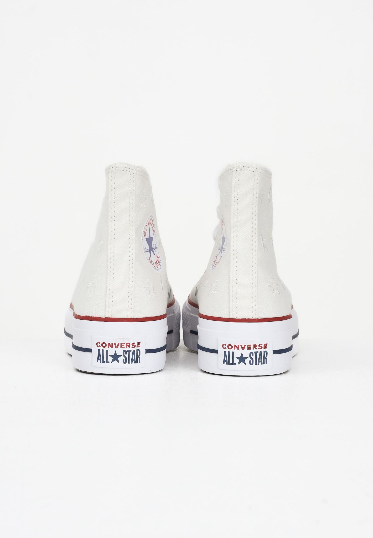 CONVERSE Sneakers Chuck Taylor All Star Lift Platform Celestial panna da donna A15538C . CONVERSE 