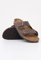 BIRKENSTOCK Ciabatte Arizona color mocca da uomo 151183  BIRKENSTOCK 
