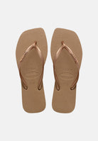 HAVAIANAS Infradito Havaianas Square Logo Metallic rose gold da donna 4148257 5282 HAVAIANAS 