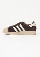 ADIDAS ORIGINALS Sneakers SUPERSTAR II marroni per uomo e donna IH9314 . ADIDAS ORIGINALS 