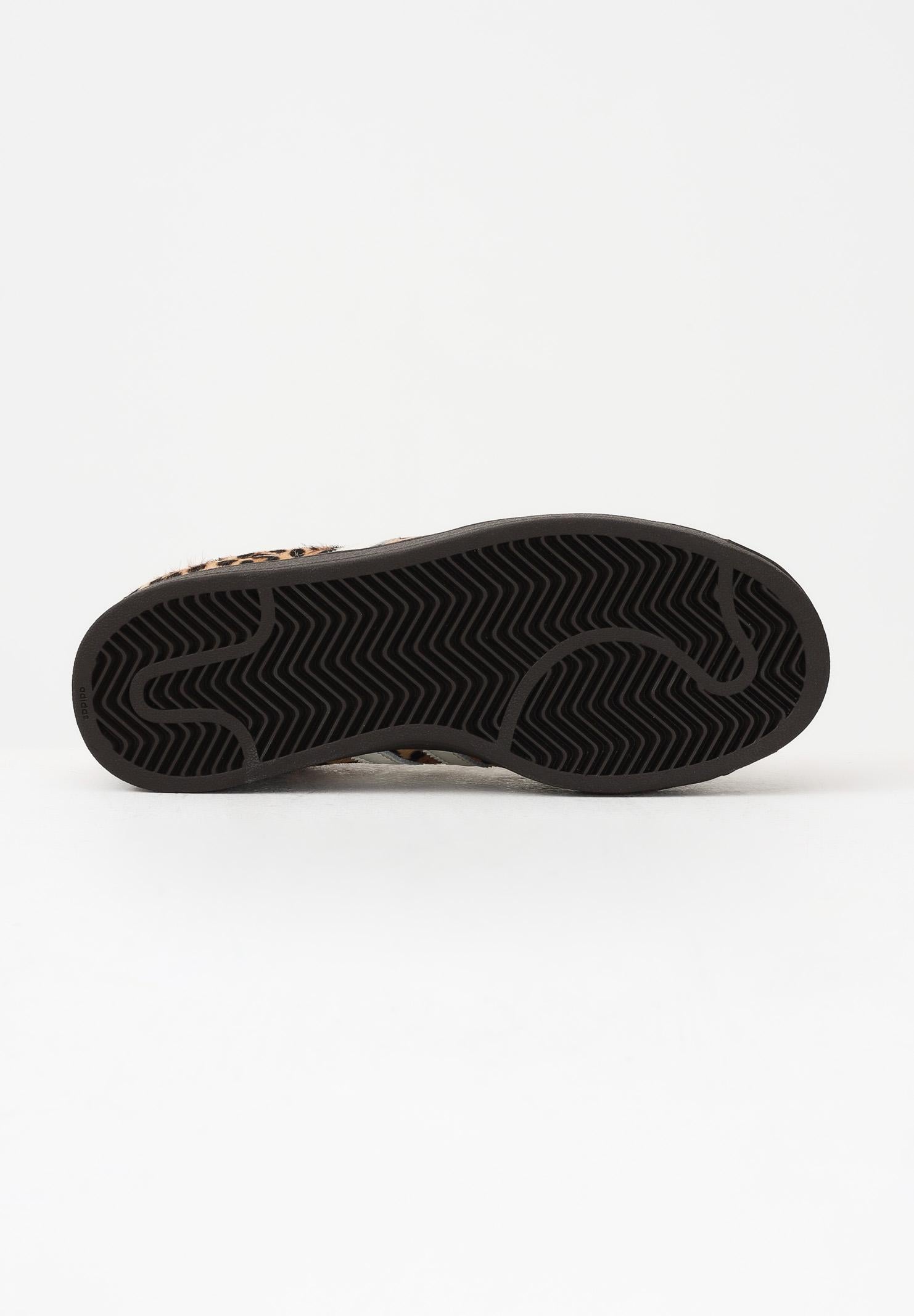 ADIDAS ORIGINALS Sneakers SUPERSTAR II leopardate e marroni per uomo e donna KI4203 . ADIDAS ORIGINALS 