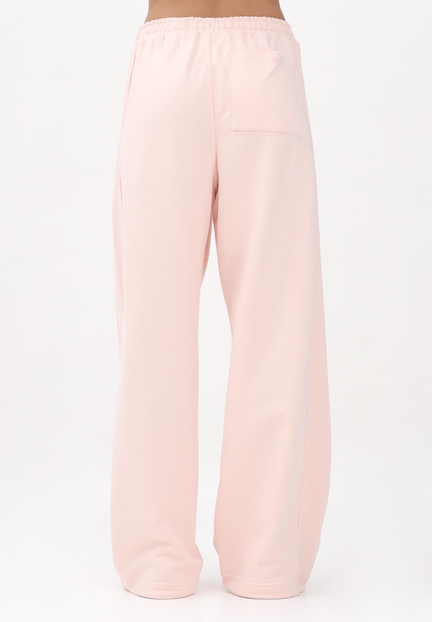 CALVIN KLEIN JEANS Pantalone sportivo rosa da donna con patch logo LV047C249GVI7  CALVIN KLEIN JEANS 