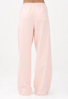 CALVIN KLEIN JEANS Pantalone sportivo rosa da donna con patch logo LV047C249GVI7  CALVIN KLEIN JEANS 