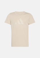 ADIDAS PERFORMANCE T-shirt a manica corta ANIMAL PRINT beige da bambina KG0103 . ADIDAS PERFORMANCE 