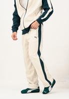 PUMA Pantalone sportivo T7 panna da uomo 632995 87 PUMA 