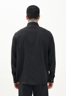 SELECTED HOMME Camicia a manica lunga nera da uomo 16095736 Black SELECTED HOMME 