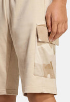 ADIDAS PERFORMANCE Shorts sportivo Seasonals Camo beige per bambino e bambina KB6843 . ADIDAS PERFORMANCE 