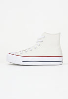 CONVERSE Sneakers Chuck Taylor All Star Lift Platform Celestial panna da donna A15538C . CONVERSE 