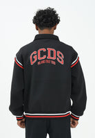 GCDS Bomber nero per uomo e donna con logo sul retro B2EM0901MA0 99 GCDS 