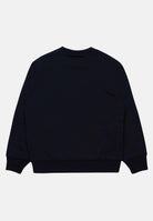 Felpa girocollo nera per donna e bambina con stampa M01224M00RE 0M900 MARNI 