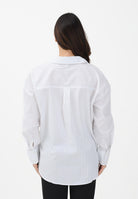 JDY Camicia a manica lunga bianca da donna con sottili righe verticali 15359455 WISI JDY 