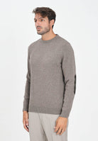 BARBOUR Maglione girocollo Holden beige da uomo 252MMKN1576 OL76 BARBOUR 