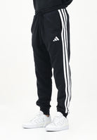 ADIDAS PERFORMANCE Pantalone sportivo Essential 3-Stripes French Terry nero da uomo JD1881 . ADIDAS PERFORMANCE 