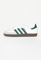 ADIDAS ORIGINALS Sneakers Samba OG bianche e verdi per uomo e donna JQ2843  ADIDAS ORIGINALS 