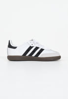 ADIDAS ORIGINALS Sneakers Samba OG Comfort Closure Elastic Lace bianche e nere da neonato JQ2848  ADIDAS ORIGINALS 